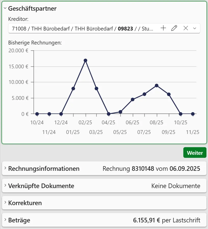CompuDMS Rechnungseingang Assistent