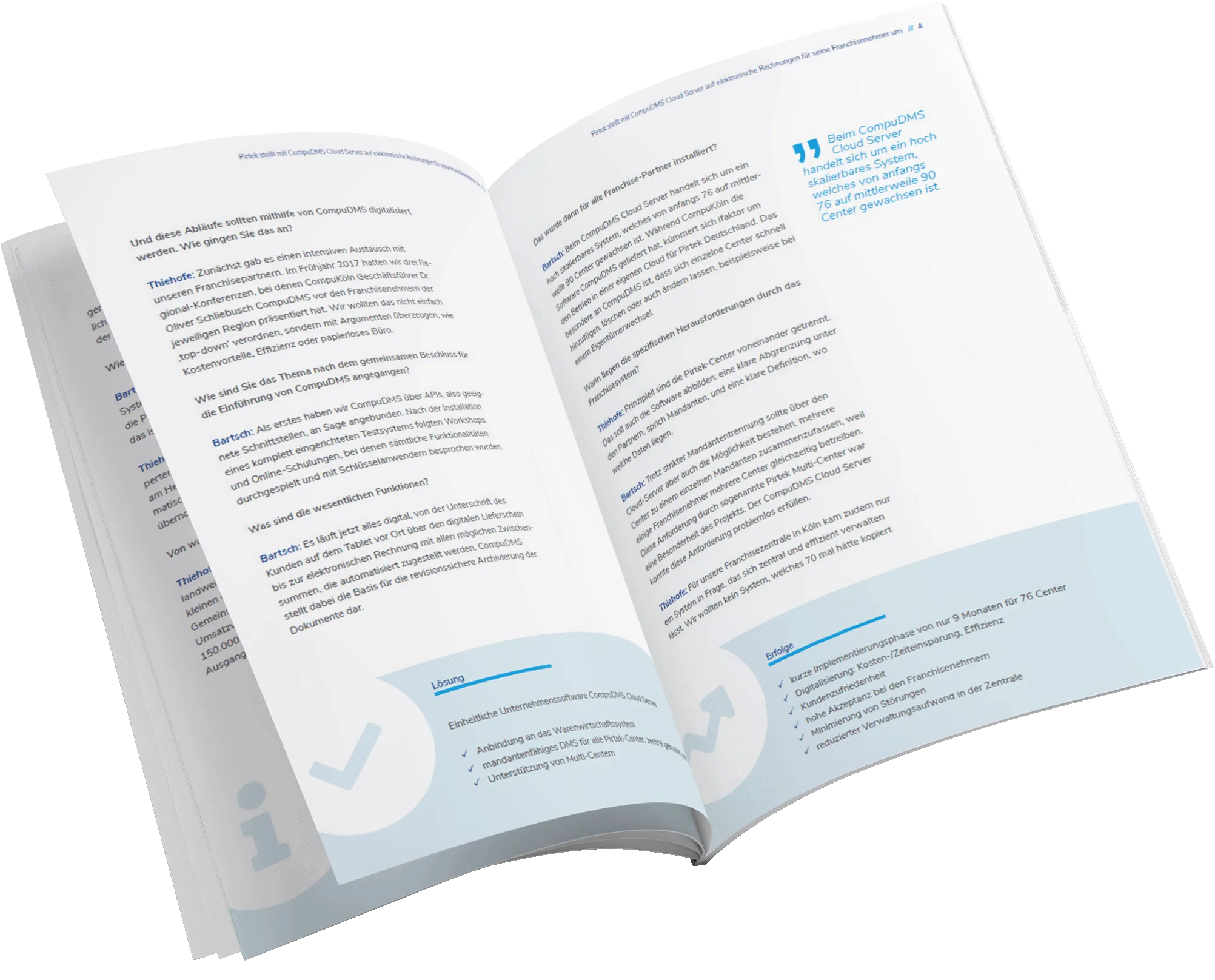 Pirtek stellt mit CompuDMS auf elektronische Rechnungen für seine Franchisenehmer um