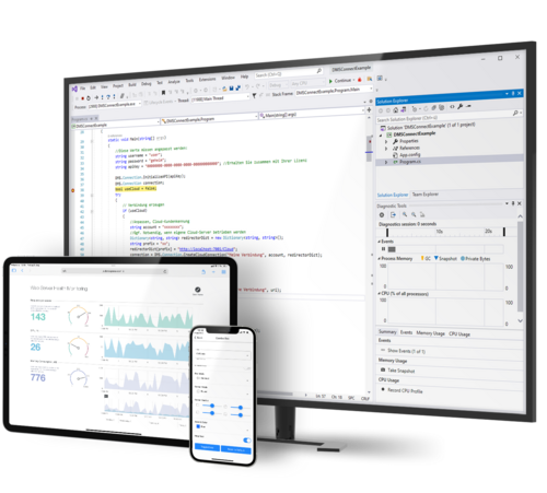 CompuKöln Softwareentwicklung Monitorbeispiele